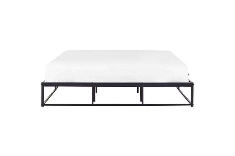 Dubbelsäng Viry med lamellram Svart, 180x200 cm - Svart, 180x200 cm - Möbler - Säng - Ramsäng