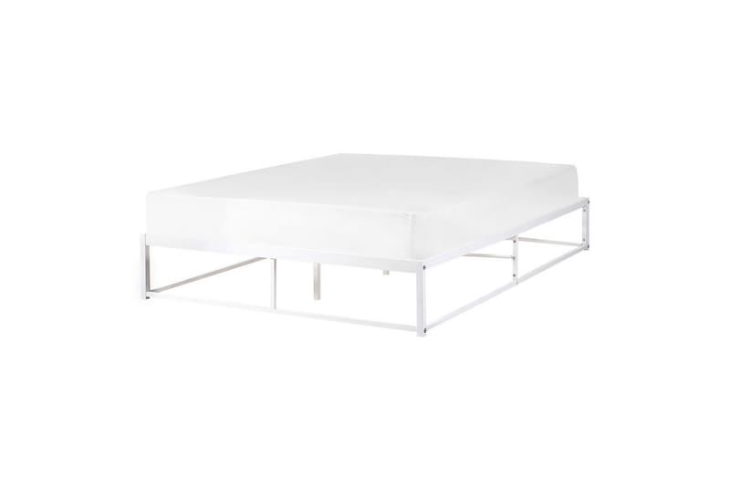 Dubbelsäng Viry med lamellram Vit, 140x200 cm - Vit, 140x200 cm - Möbler - Säng - Ramsäng