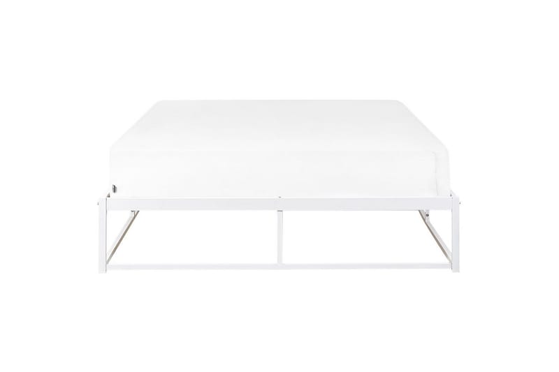 Dubbelsäng Viry med lamellram Vit, 140x200 cm - Vit, 140x200 cm - Möbler - Säng - Ramsäng