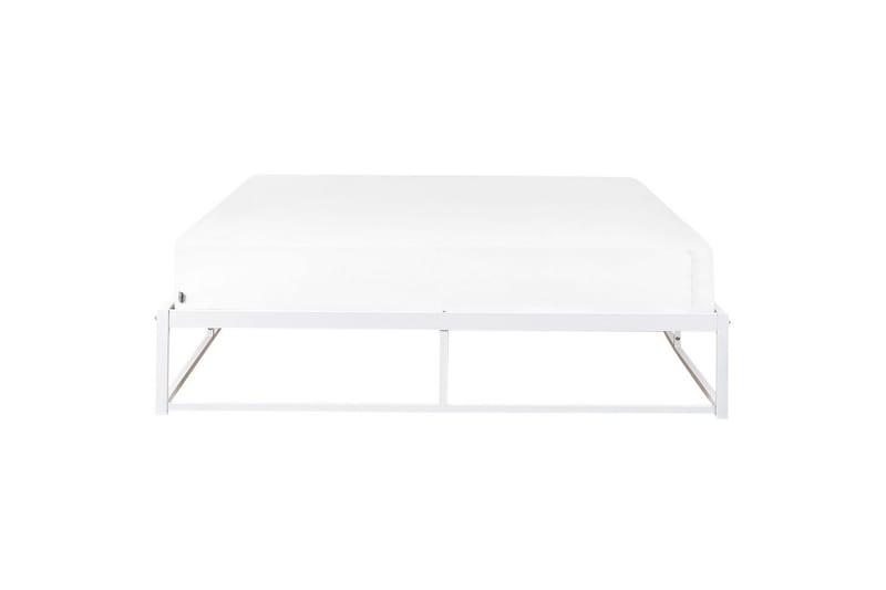 Dubbelsäng Viry med lamellram Vit, 160x200 cm - Vit, 160x200 cm - Möbler - Säng - Ramsäng