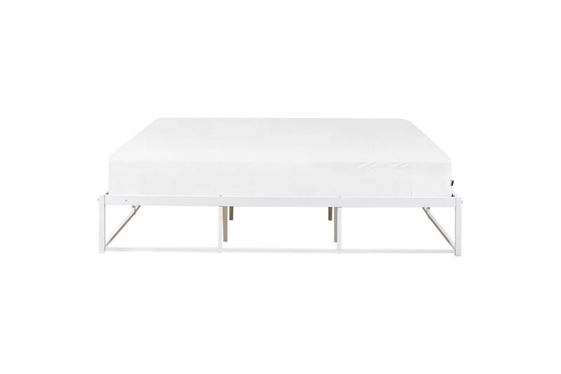 Dubbelsäng Viry med lamellram Vit, 180x200 cm - Vit, 180x200 cm - Möbler - Säng - Dubbelsäng