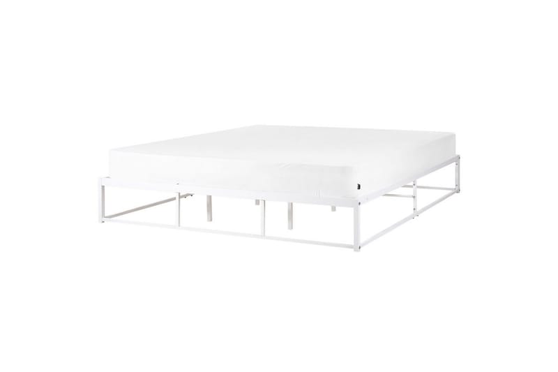Dubbelsäng Viry med lamellram Vit, 180x200 cm - Vit, 180x200 cm - Möbler - Säng - Ramsäng