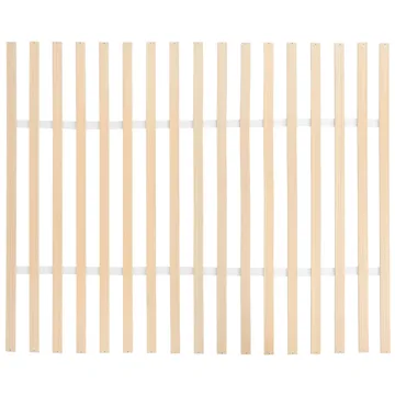 Dubbelsäng Wizernes 160x200 - Ljusbrun - Möbler - Säng - Sängram & sängstomme