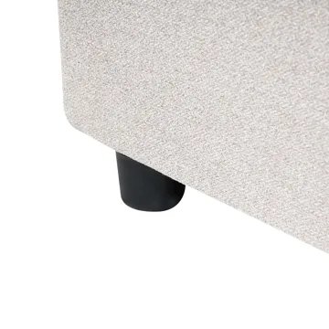 Dubbelsäng Prades 160x200 cm - Ljusbeige - Möbler - Säng - Sängram & sängstomme