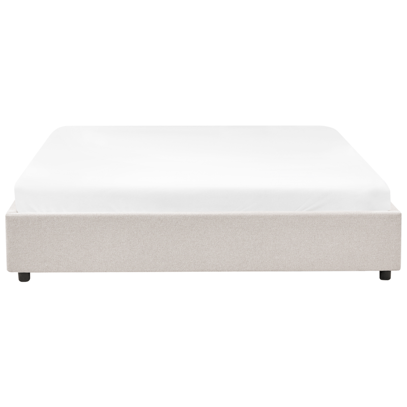Dubbelsäng Prades 180x200 cm - Ljusbeige - Möbler - Säng - Sängram & sängstomme