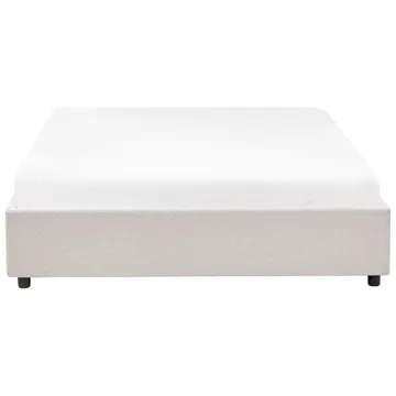 Dubbelsäng Prades 160x200 cm - Ljusbeige - Möbler - Säng - Sängram & sängstomme