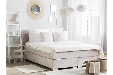 Consul Kontinentalsäng 160|200 cm - Beige - Möbler - Säng - Dubbelsäng