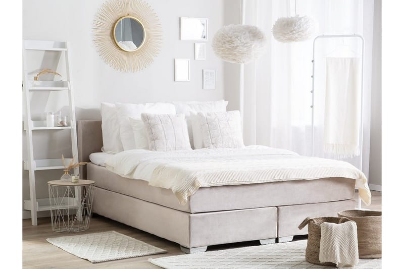 Consul Kontinentalsäng 160|200 cm - Beige - Möbler - Säng - Dubbelsäng