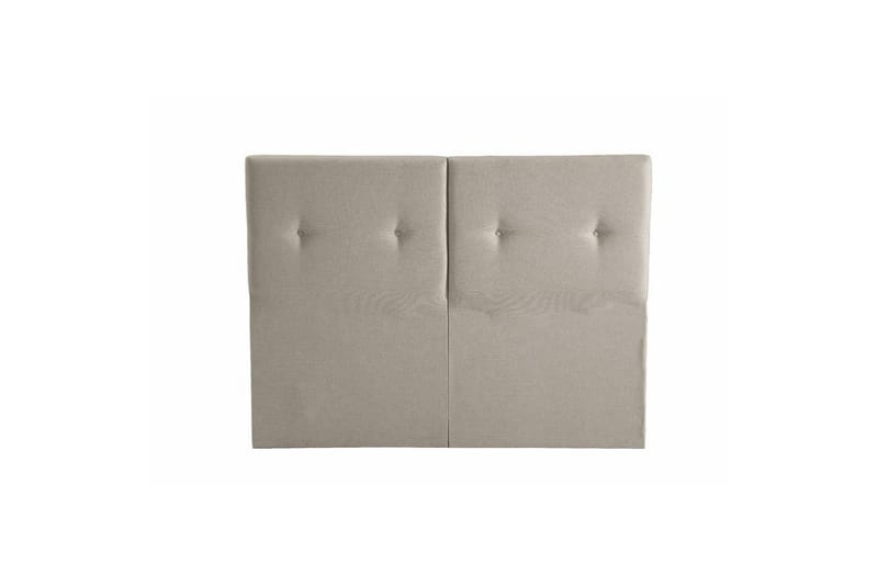 Dubbel Sängram & Sänggavel Badena Beige - 160 x 40 x 200 cm - Möbler - Säng - Dubbelsäng