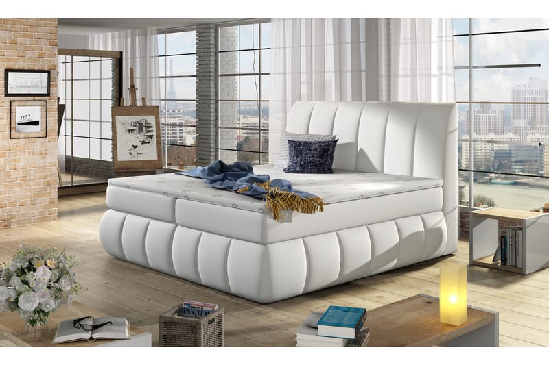 Fabara Ramsäng 160x200 cm - Vit - Möbler - Säng - Ramsäng