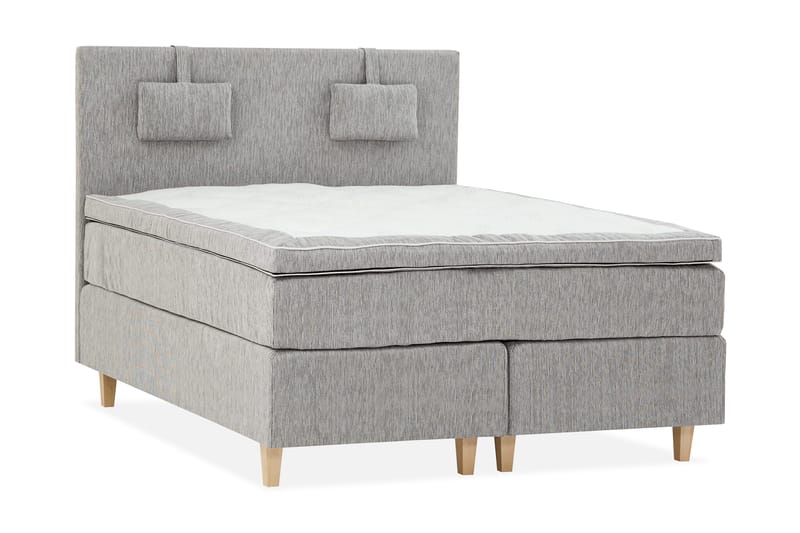 Grand 160 Kontinentalsäng, Grå