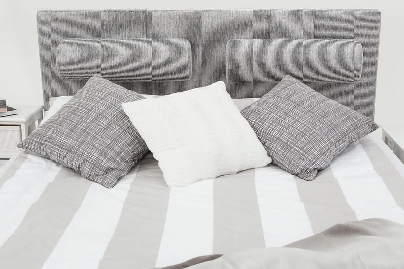 Grand Komplett Sängpaket 160x200 cm Fast Latex - Ljusgrå - Möbler - Säng - Komplett sängpaket