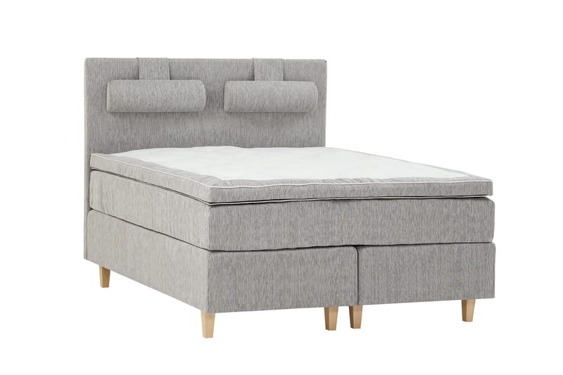 Grand Kontinentalsäng 160x200 - Grå - Möbler - Säng - Kontinentalsäng
