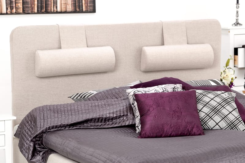 Night Ramsäng 160x200 Fast - Beige - Möbler - Säng - Ramsäng