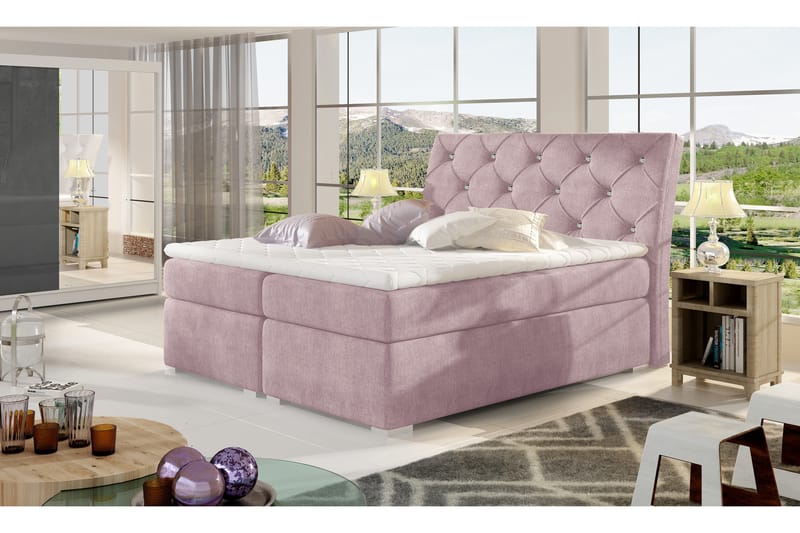Sutra Ramsäng 180x200 cm - Rosa - Möbler - Säng - Ramsäng