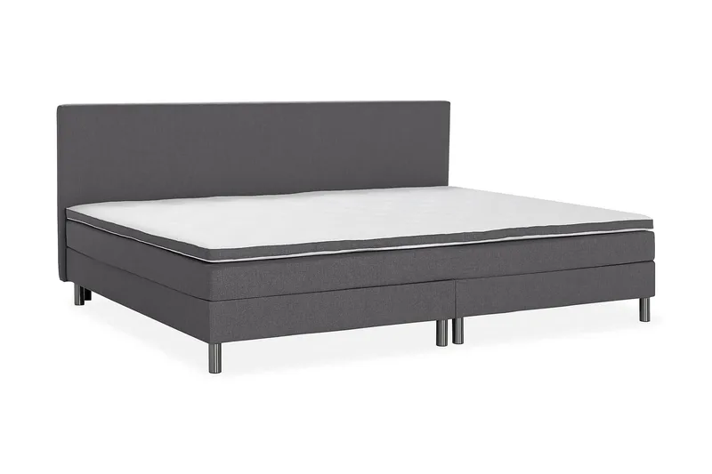 Ella Familjesäng Sängpaket 280x210  cm - (+Fler val) Mörkgrå - Möbler - Säng - Komplett sängpaket