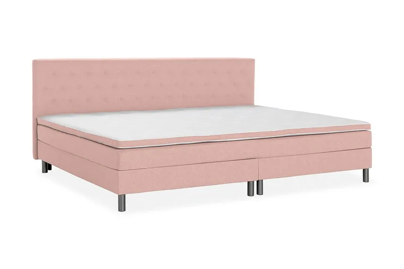 Ella Familjesäng Sängpaket 280x210  cm - (+Fler val) Rosa - Möbler - Säng - Kontinentalsäng