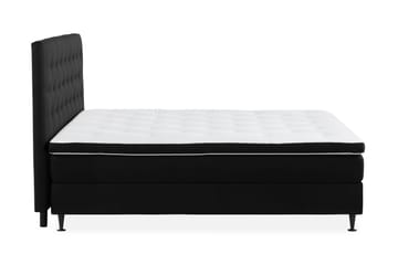 Ella Sängpaket 180x200 cm Knapp Gavel - Svart - Möbler - Säng - Komplett sängpaket