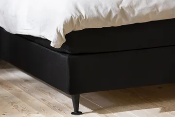 Ella Sängpaket 180x200 cm Knapp Gavel - Svart - Möbler - Säng - Komplett sängpaket