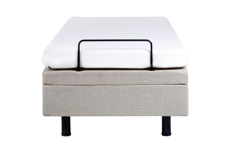 Enkelsäng Duke Beige-Svart - Beige-Svart - Möbler - Säng - Ramsäng