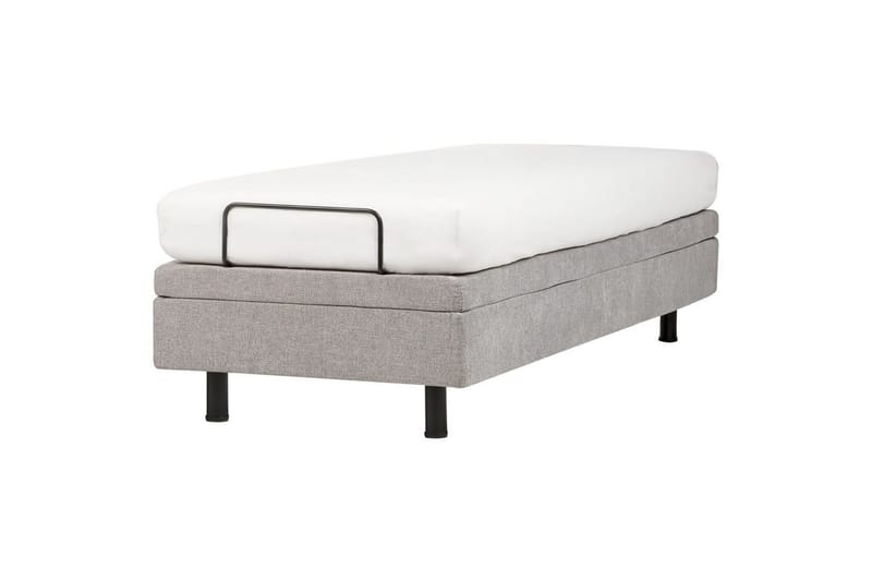 Enkelsäng Duke II Grå-Svart, 80x200 cm - Grå-Svart, 80x200 cm - Möbler - Säng - Enkelsäng