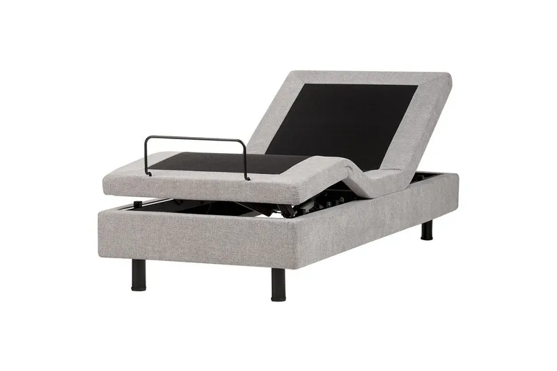 Enkelsäng Duke II Grå-Svart, 80x200 cm, Grå-Svart, 80x200 cm