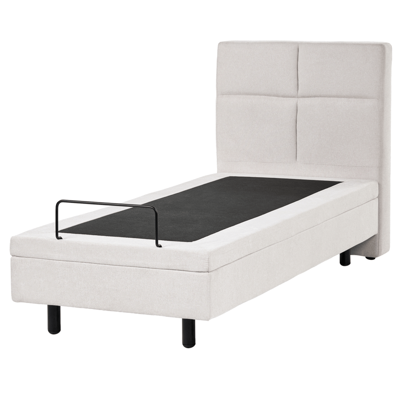Enkelsäng Viceroy 80x200 cm - Ljusbeige - Möbler - Säng - Enkelsäng