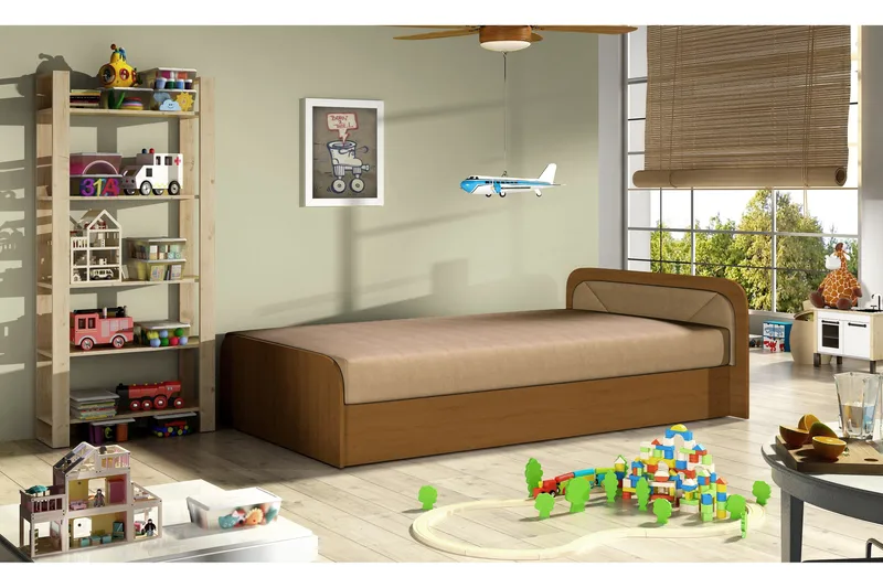 Bohi Ramsäng 80x190 cm - Beige - Möbler - Säng - Enkelsäng