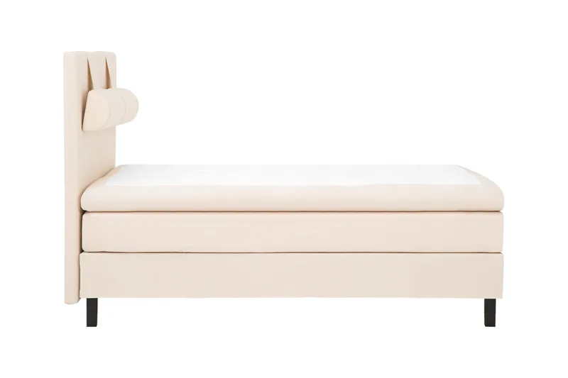 Lucky Kontinentalsäng 120x200Memorymadrass  Beige - Beige - Möbler - Säng - Enkelsäng