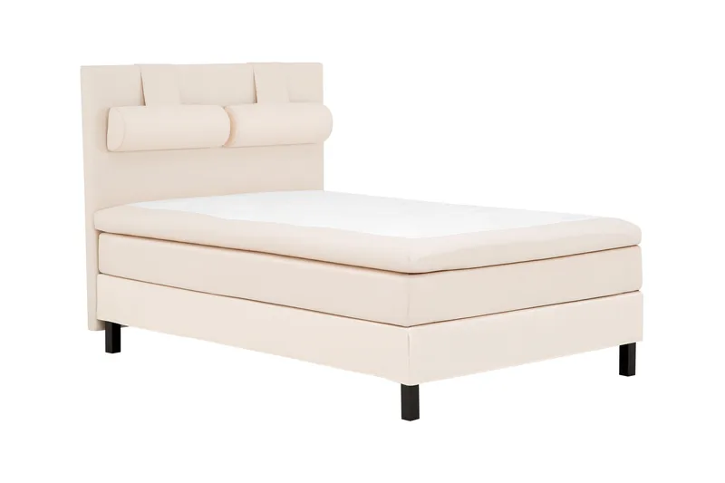 Lucky Kontinentalsäng 120x200Memorymadrass  Beige - Beige - Möbler - Säng - Enkelsäng