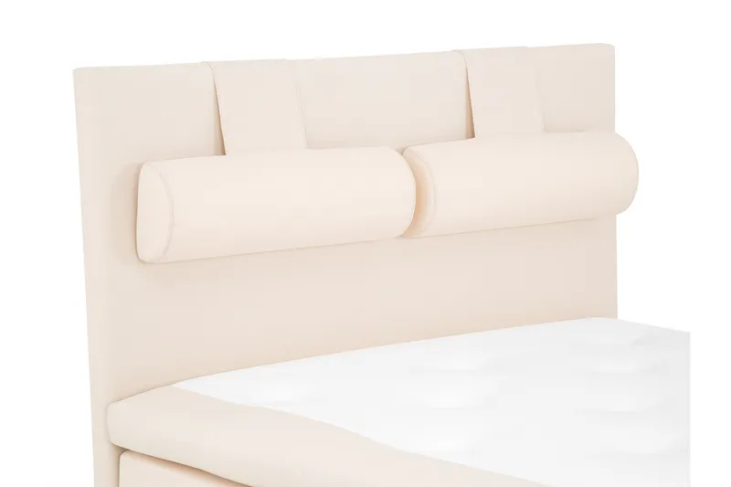 Lucky Kontinentalsäng 120x200Memorymadrass  Beige - Beige - Möbler - Säng - Enkelsäng