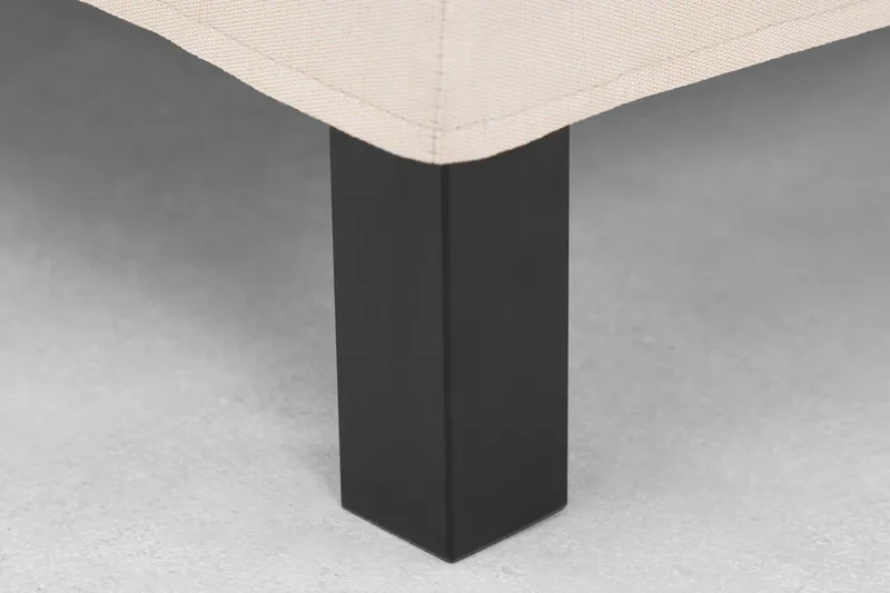 Lucky Kontinentalsäng 120x200Memorymadrass  Beige - Beige - Möbler - Säng - Enkelsäng