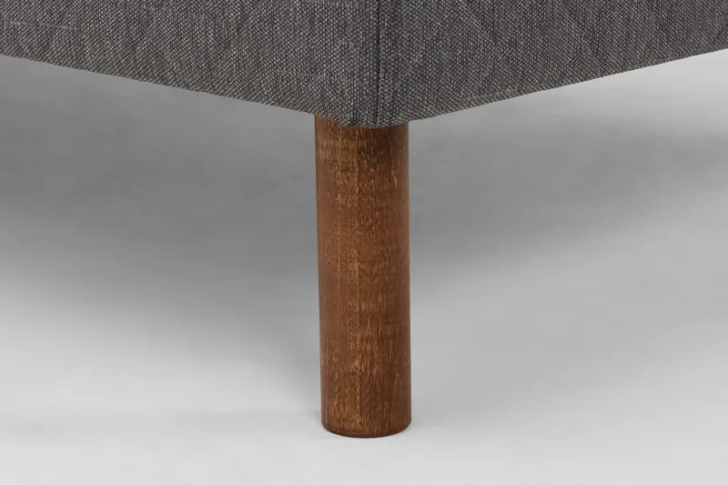 Sundborn Ramsäng 105x200 Medelfast Latex - Grå - Möbler - Säng - Enkelsäng