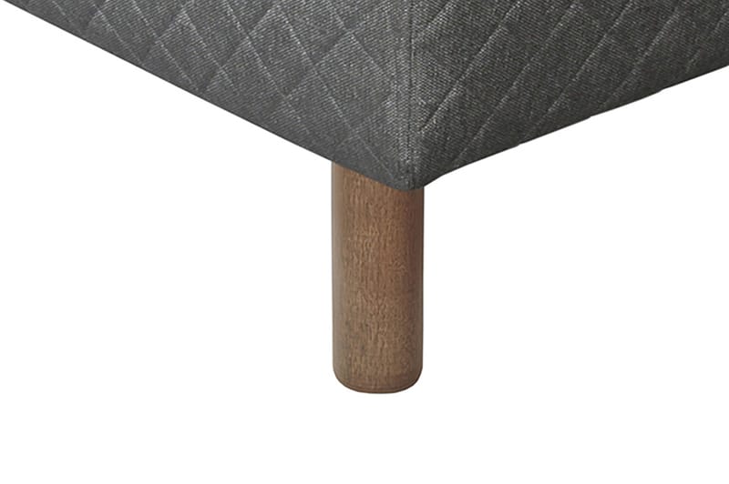Sundborn Ramsäng 80x200 Medelfast Latex - Grå - Möbler - Säng - Ramsäng