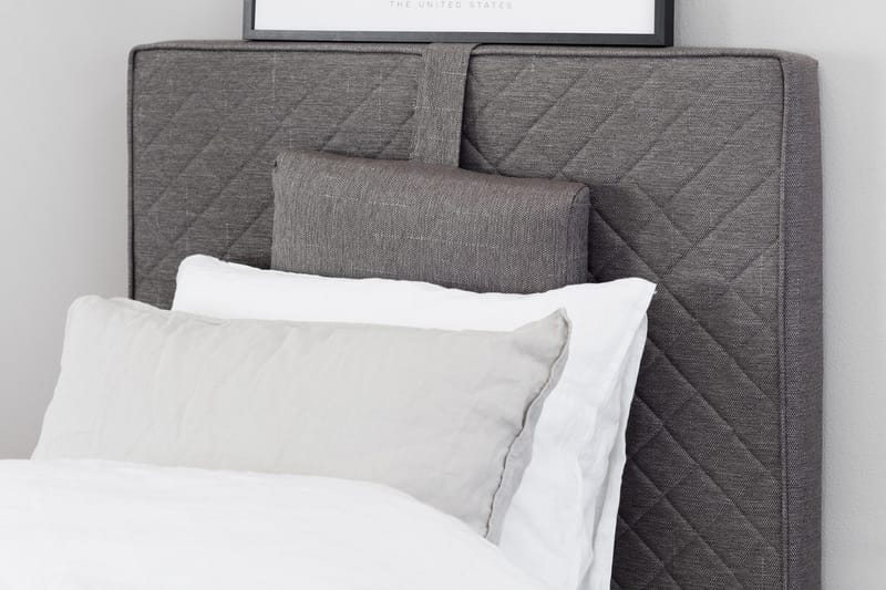 Sundborn Ramsäng 80x200 Medelfast Latex - Grå - Möbler - Säng - Enkelsäng