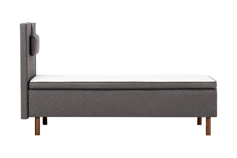 Sundborn Ramsäng 80x200 Medelfast Memory - Grå - Möbler - Säng - Ramsäng