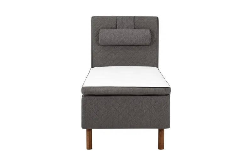 Sundborn Ramsäng 90x200 Medelfast Latex, Grå