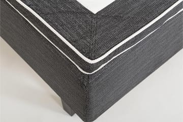 Viken Bas Ramsäng 120x200 cm - Grå/Ek - Möbler - Säng - Enkelsäng