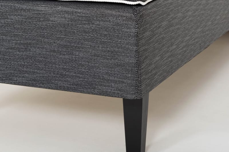Viken Bas Ramsäng 120x200 Medelfast Polyeter - Grå - Möbler - Säng - Ramsäng