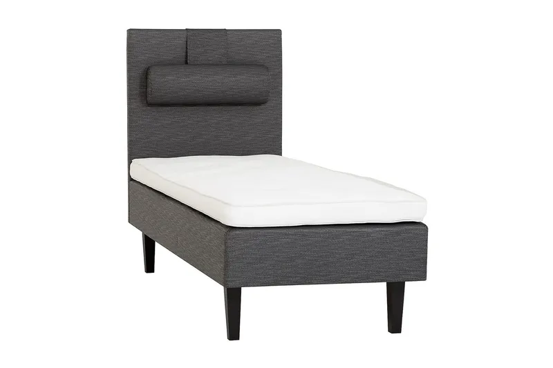 Viken Bas Ramsäng 80x200 cm, Grå/Svart
