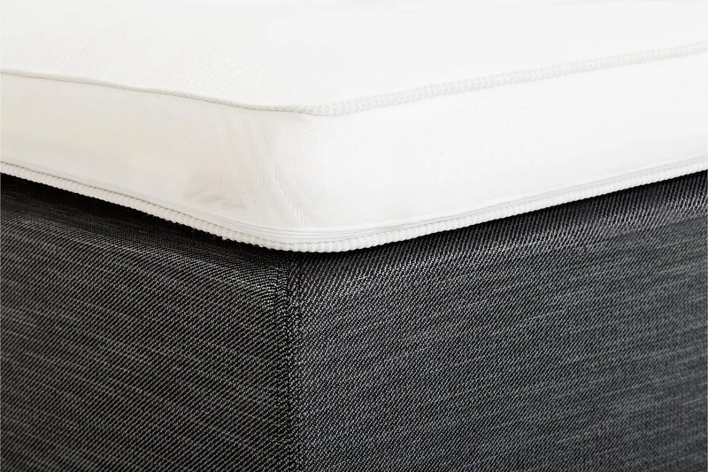 Viken Bas Ramsäng 80x200 cm - Grå/Valnöt - Möbler - Säng - Enkelsäng