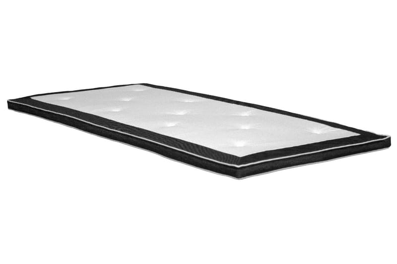 Viken Bas Ramsäng 80x200 cm Medelfast Polyeter - Grå - Enkelsäng - Ramsäng