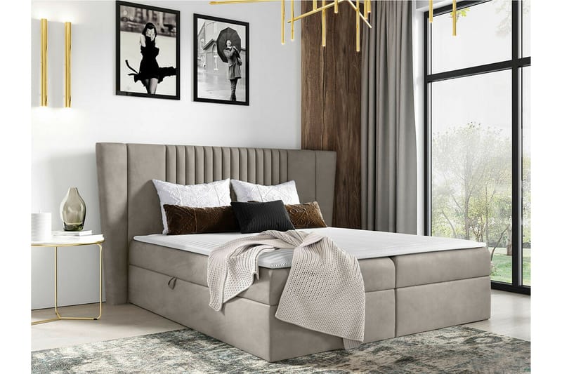 Boisdale Kontinentalsäng 200x200 cm - Möbler - Säng - Familjesäng