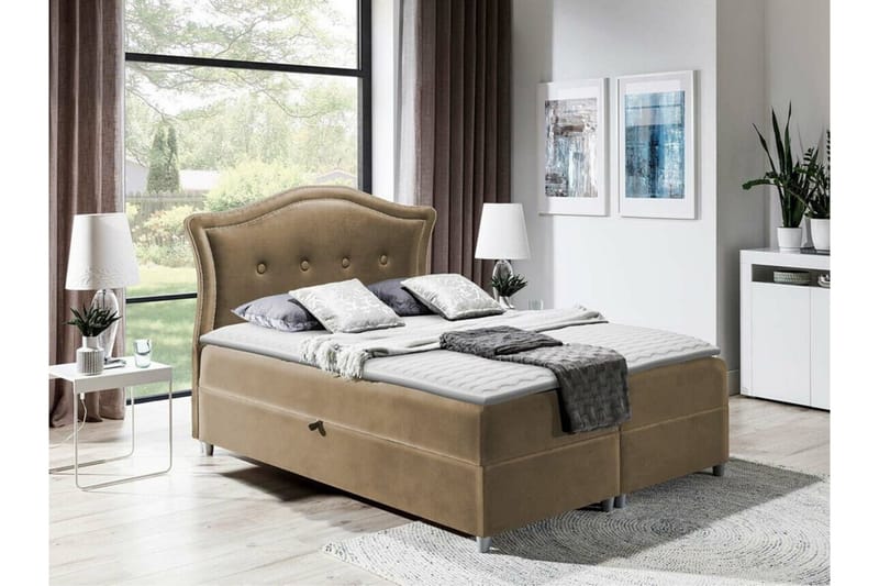 Boisdale Kontinentalsäng 200x200 cm - Möbler - Säng - Familjesäng