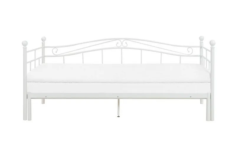 Lutebo Säng 160x200 cm, Vit