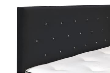 Finnigan Sängpaket Kontinentalsäng 160x200 cm Fast - Svart - Möbler - Säng - Komplett sängpaket