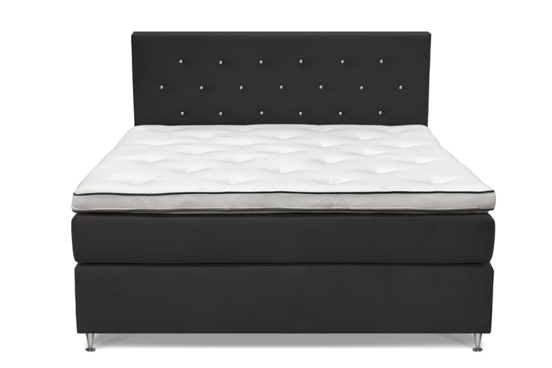 Finnigan Sängpaket Kontinentalsäng 160x200 cm Medium - Mörkgrå - Möbler - Säng - Komplett sängpaket