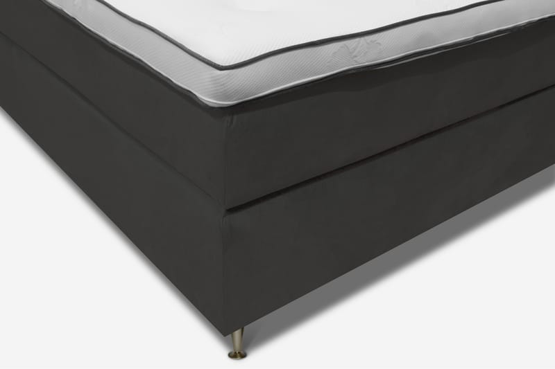 Finnigan Sängpaket Kontinentalsäng 160x200 cm Medium - Mörkgrå - Möbler - Säng - Komplett sängpaket