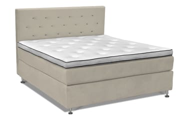 Finnigan Sängpaket Kontinentalsäng 180x200 cm Medium/Fast - Beige - Möbler - Säng - Komplett sängpaket