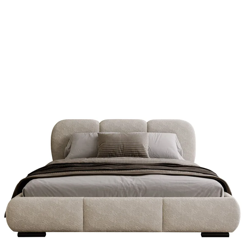 Fito Sängram med förvaring 140x200 cm, beige